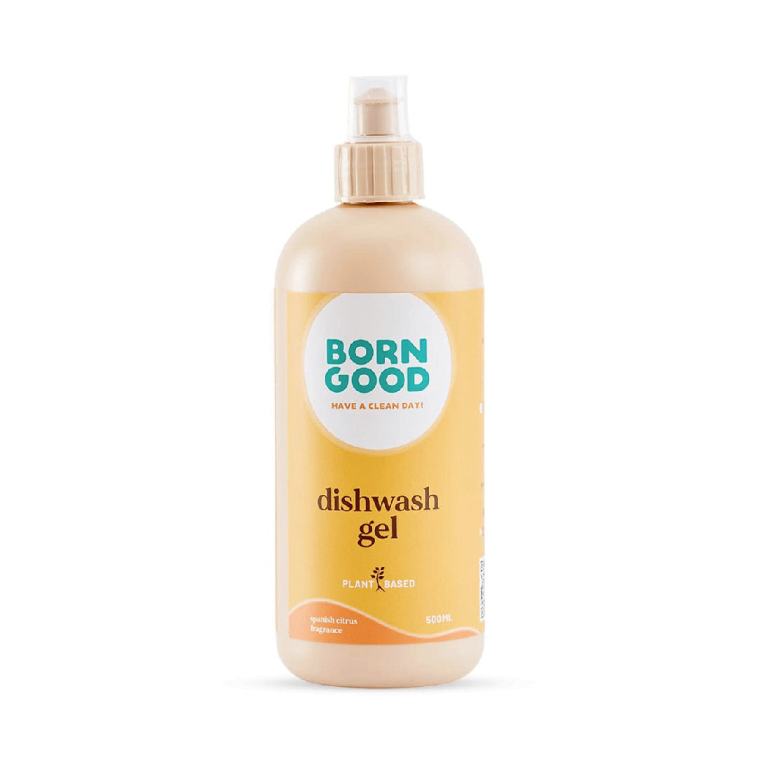 Born Good Natural Dishwash Gel - Spanish Citrus Fragrance