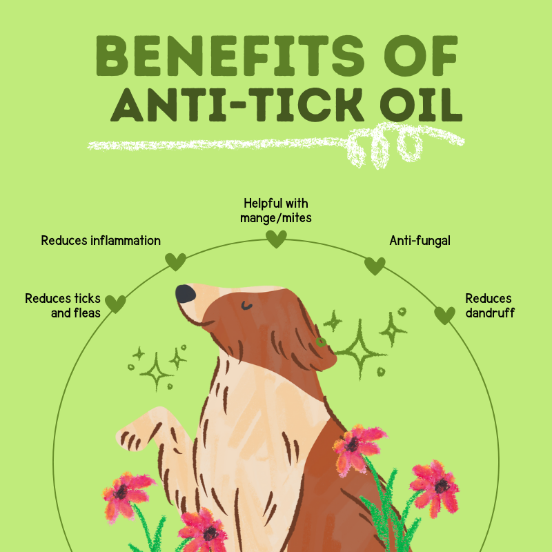 Happy Puppy Organics Anti-Tick Spa Oil for Dogs - 100ml