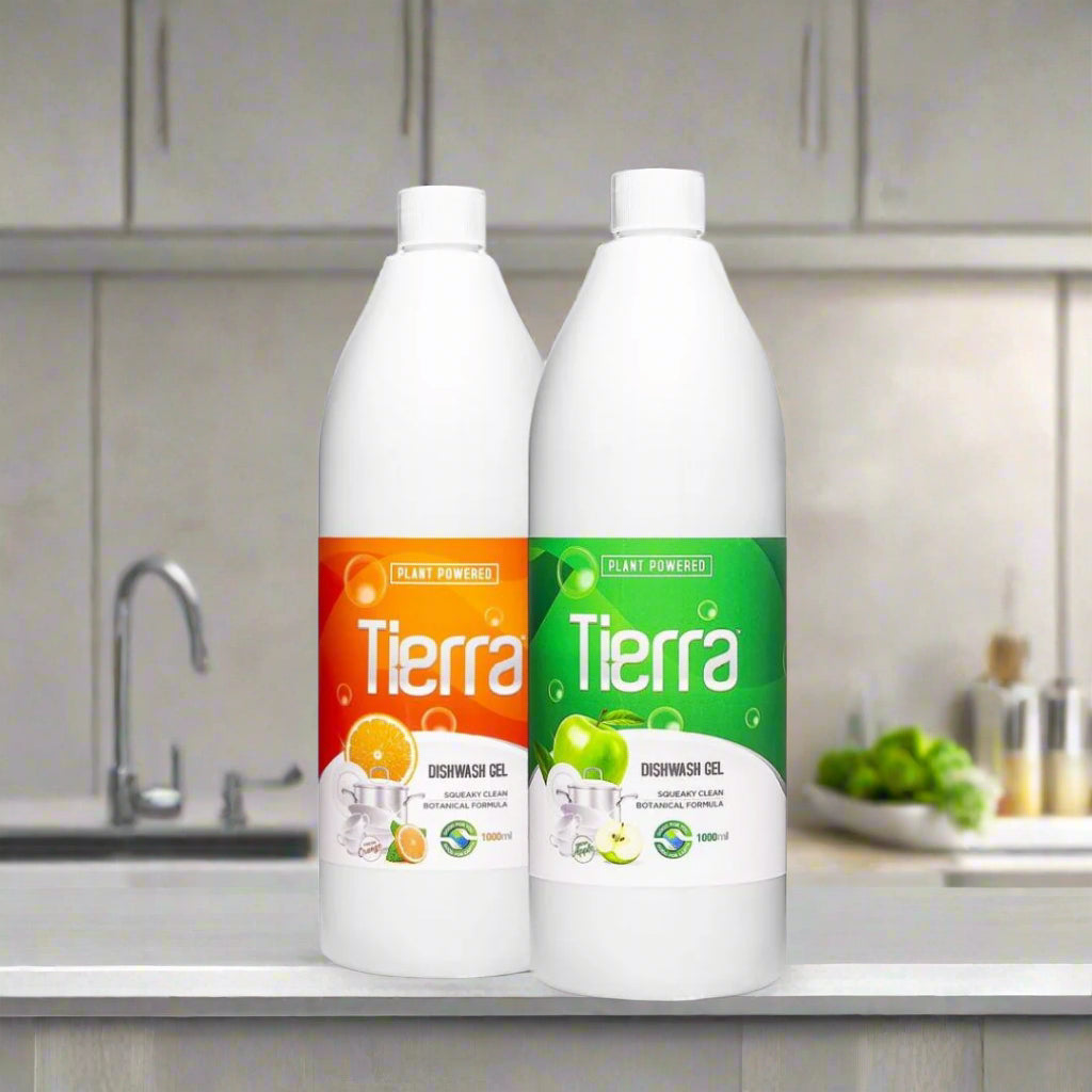 Tierra Plant Based and Pet Safe Dishwash Gel - 1L