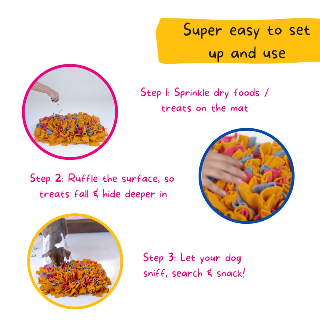 For The Love Of Dog Enrichment Toy for Dogs Sniffer Mat