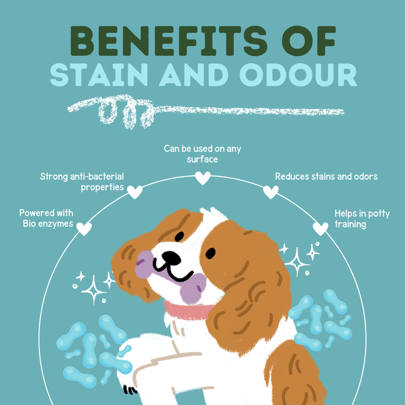 Happy Puppy Organics Natural Enzymatic Stain and Odour Destroyer - 200ml