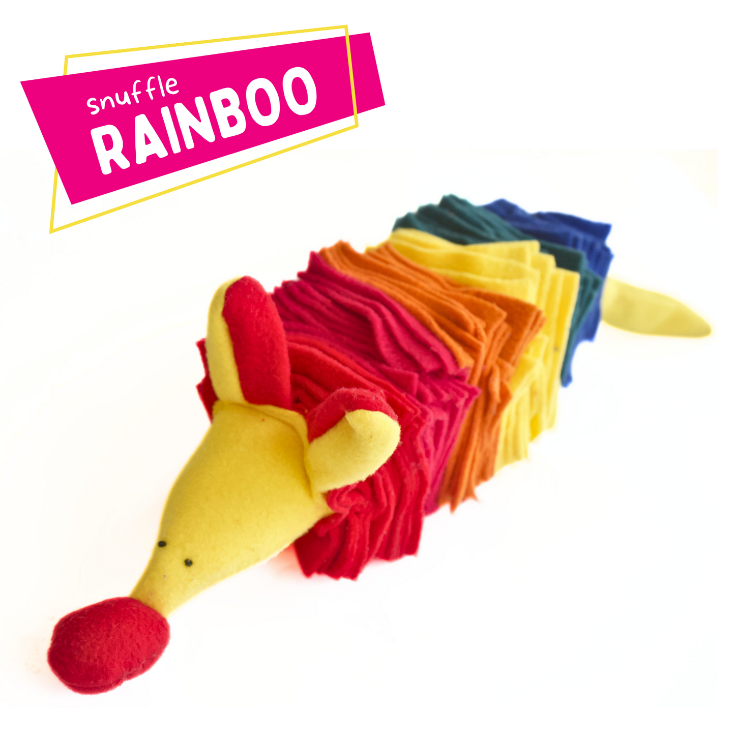 For The Love Of Dog Challenging Enrichment Toy for Dogs Rainboo Snuffle