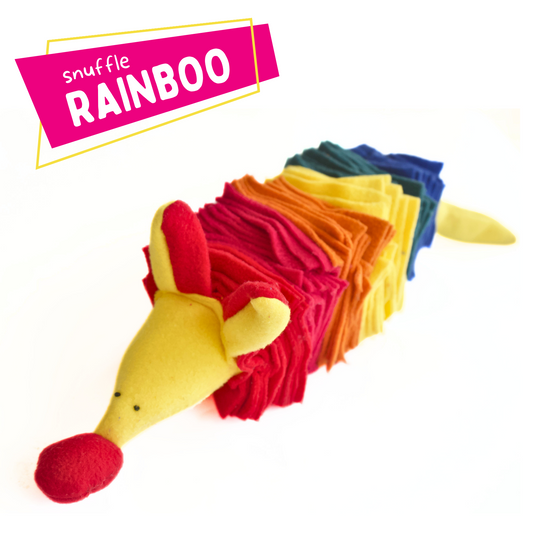 For The Love Of Dog Challenging Enrichment Toy for Dogs Rainboo Snuffle