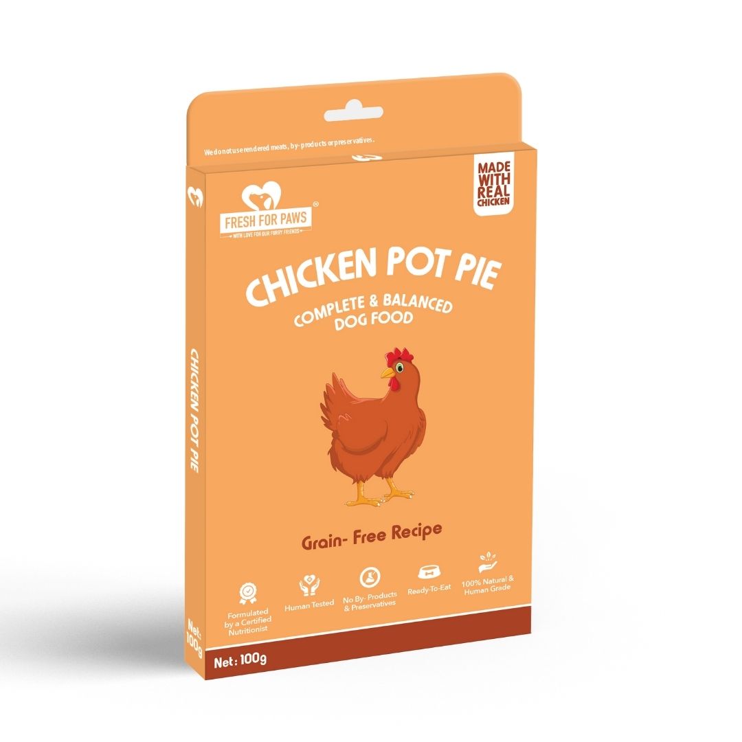 Fresh For Paws Wet Food for Dogs - Chicken Pot Pie