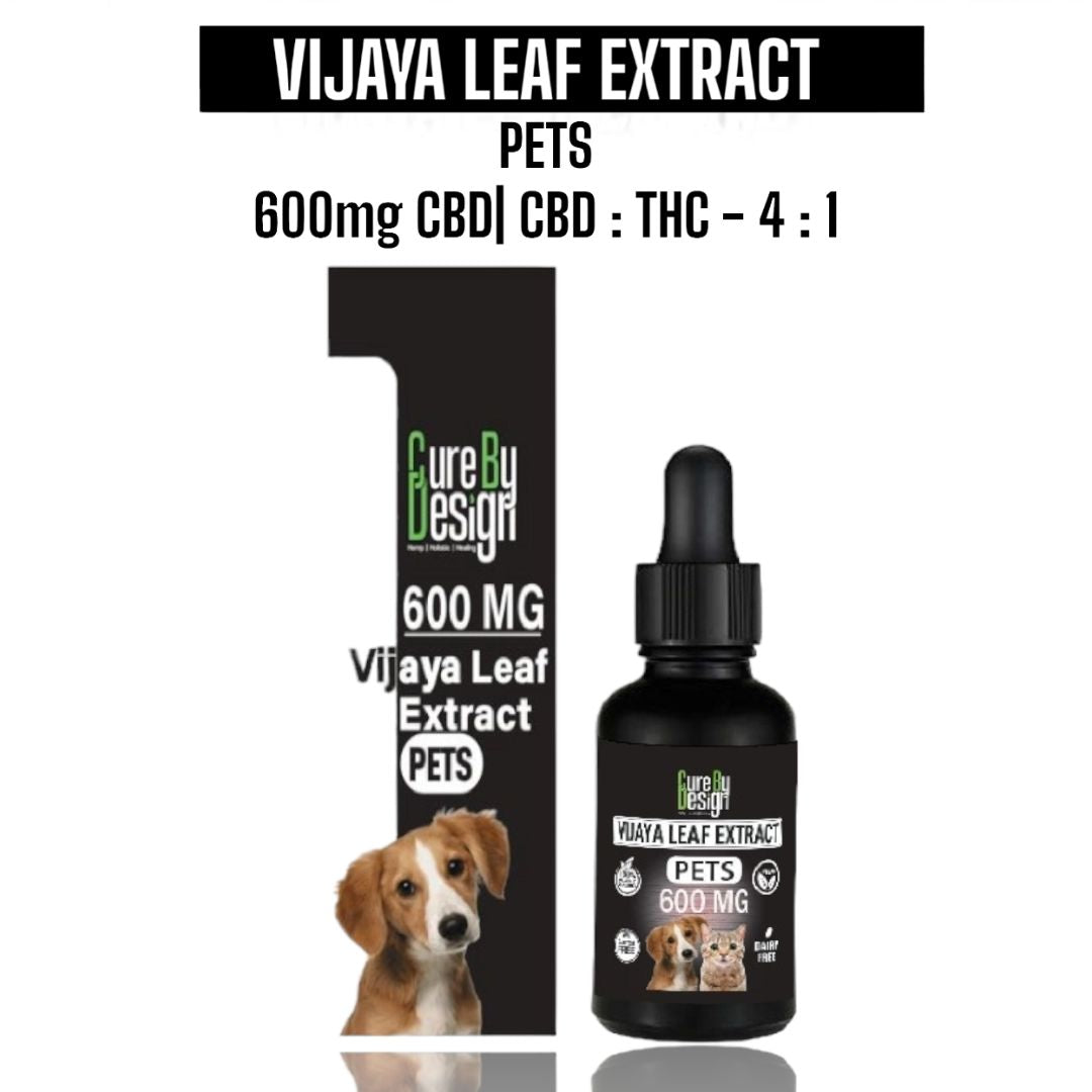 Cure By Design Vijaya for Dogs - Full Spectrum CBD - 600mg