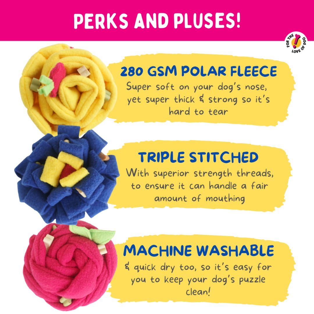 For The Love Of Dog Enrichment Toy for Dogs Snuffle Pupcake
