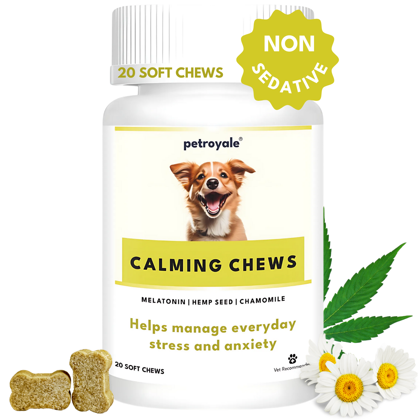 Petroyale Calming Chews for Dogs