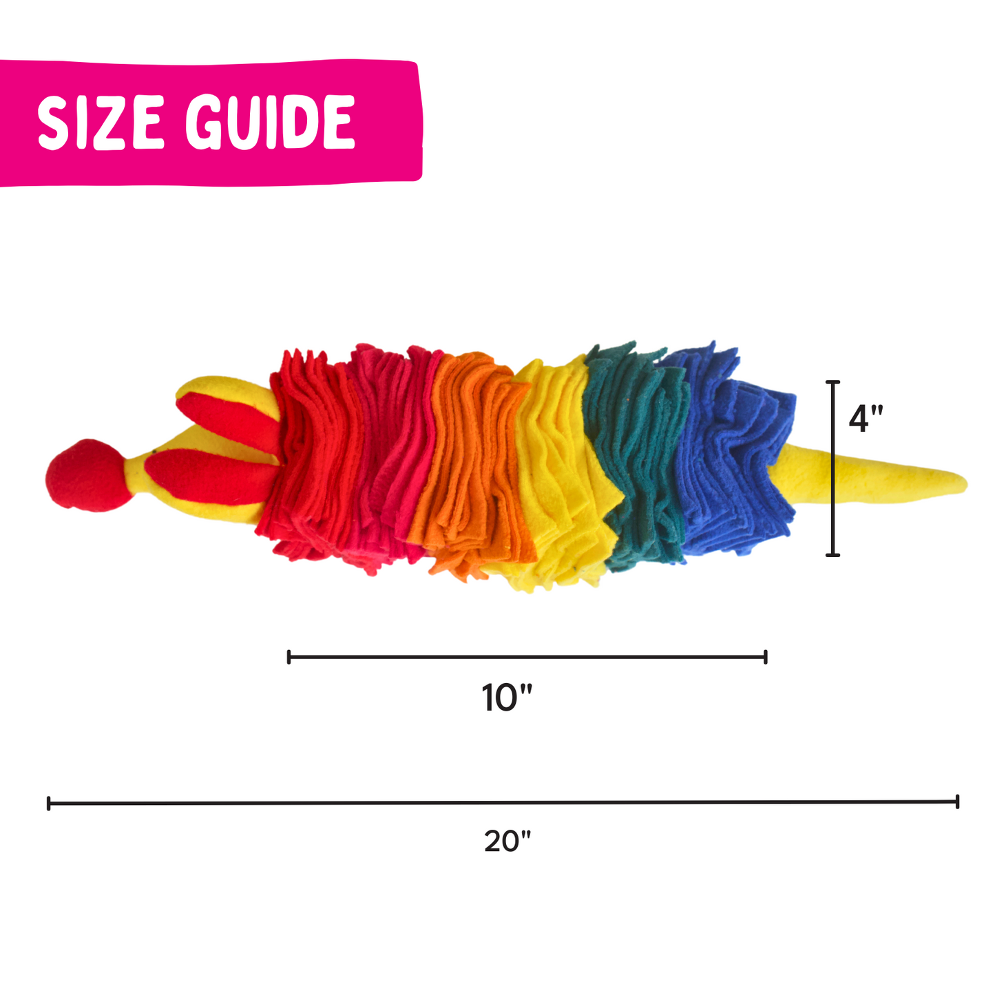For The Love Of Dog Challenging Enrichment Toy for Dogs Rainboo Snuffle
