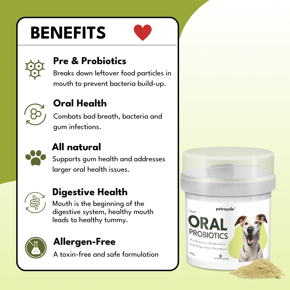 Petroyale Oral Probiotics Supplement for Dogs