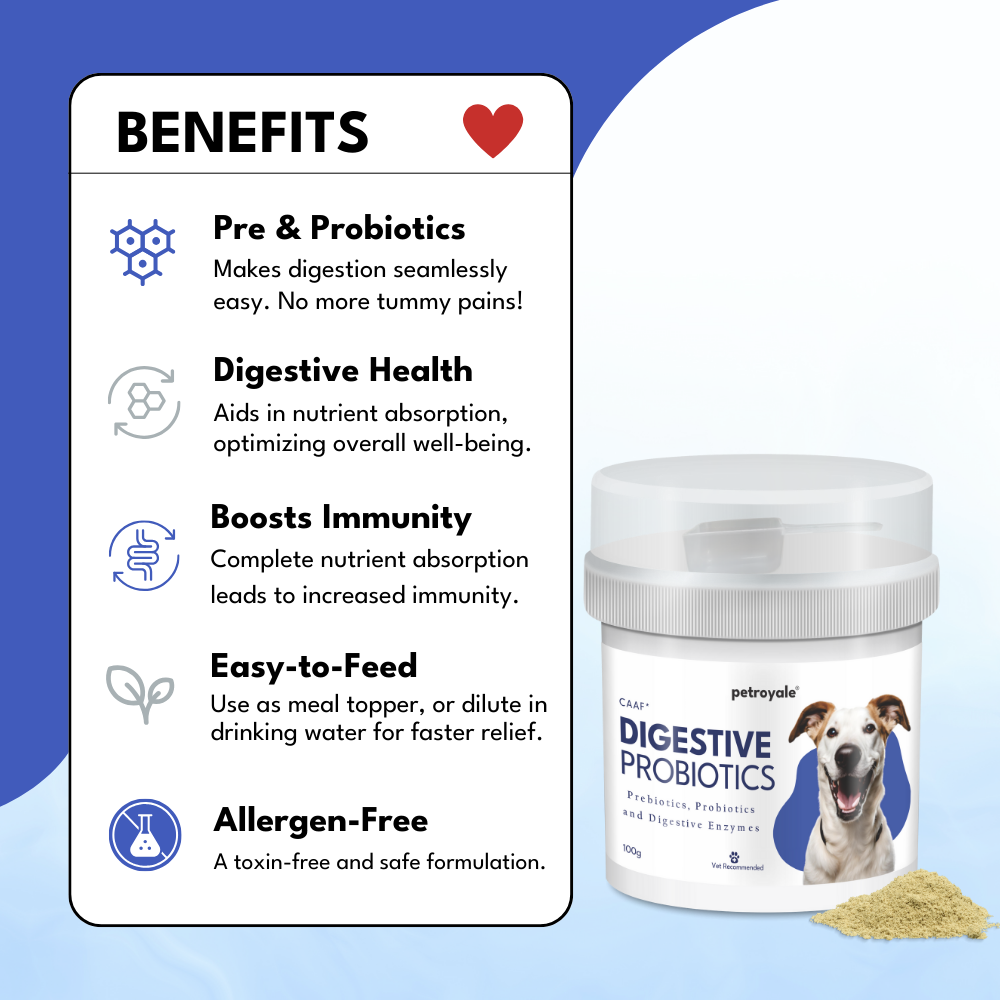 Petroyale Digestive Probiotics for Dogs