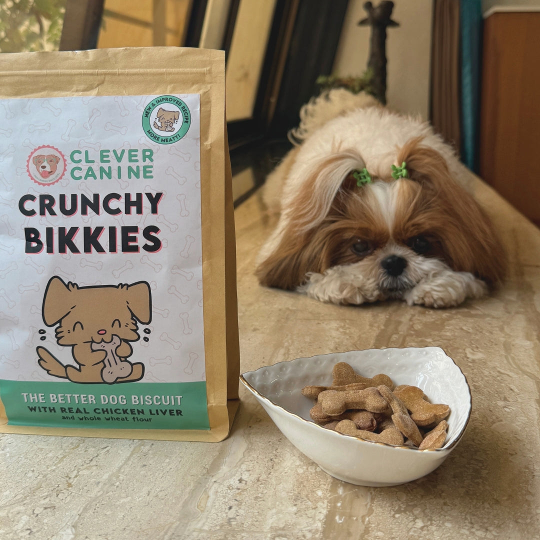 Clever Canine Crunchy Bikkies Combo for Dogs - Pack of 2
