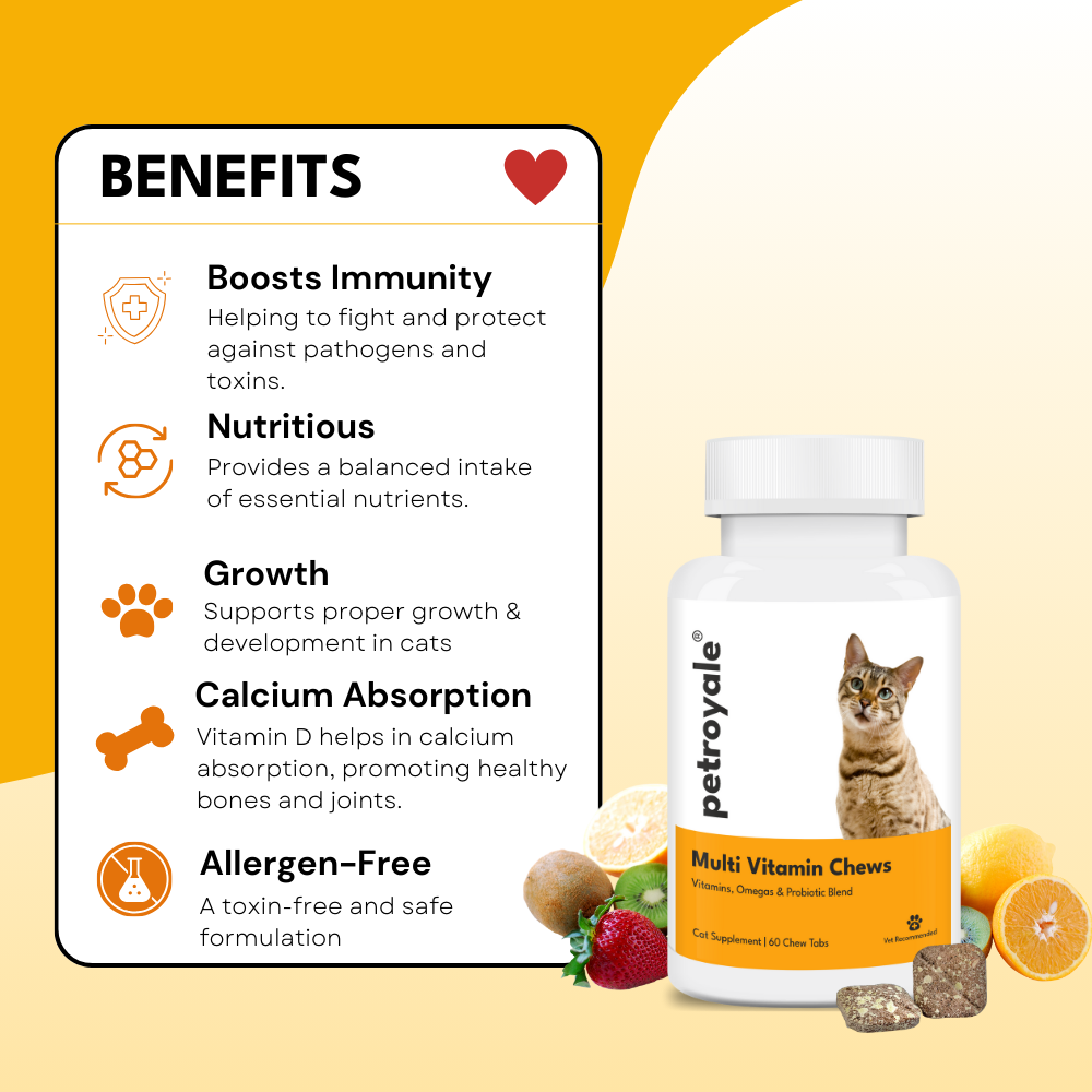 Petroyale Multivitamin Chews for Cats