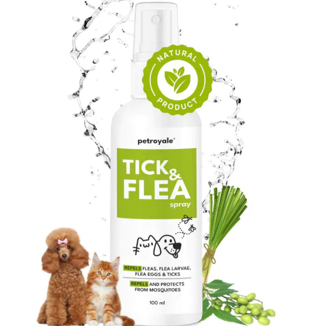 Petroyale Tick & Flea Spray for Dogs and Cats - 100ml
