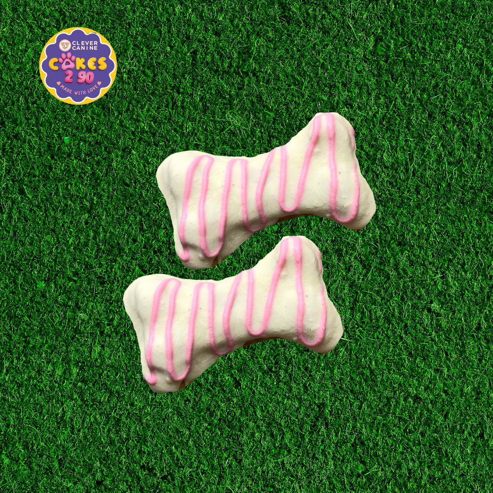 Clever Canine Cakes2Go Chicken n Pumpkin Pupcake for Dogs and Cats - Pack of 2