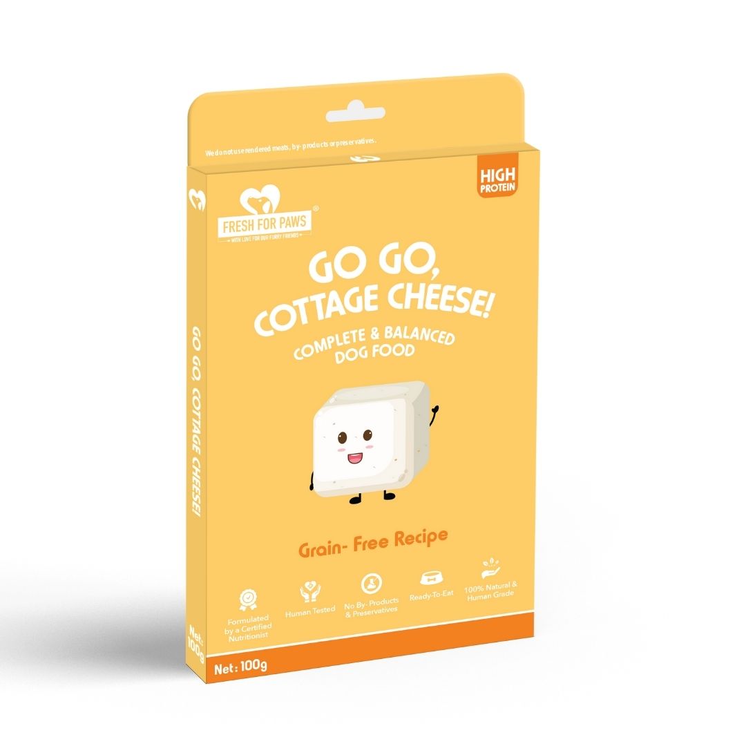 Fresh For Paws Wet Food for Dogs - Go, Go, Cottage Cheese