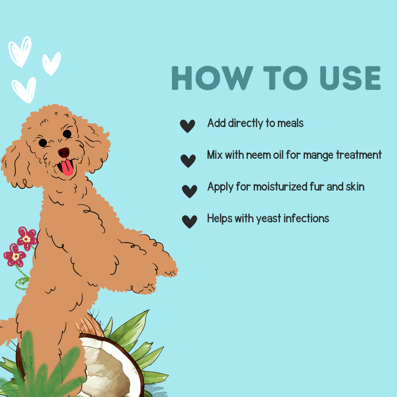 Happy Puppy Organics Virgin Coconut Oil for Dogs