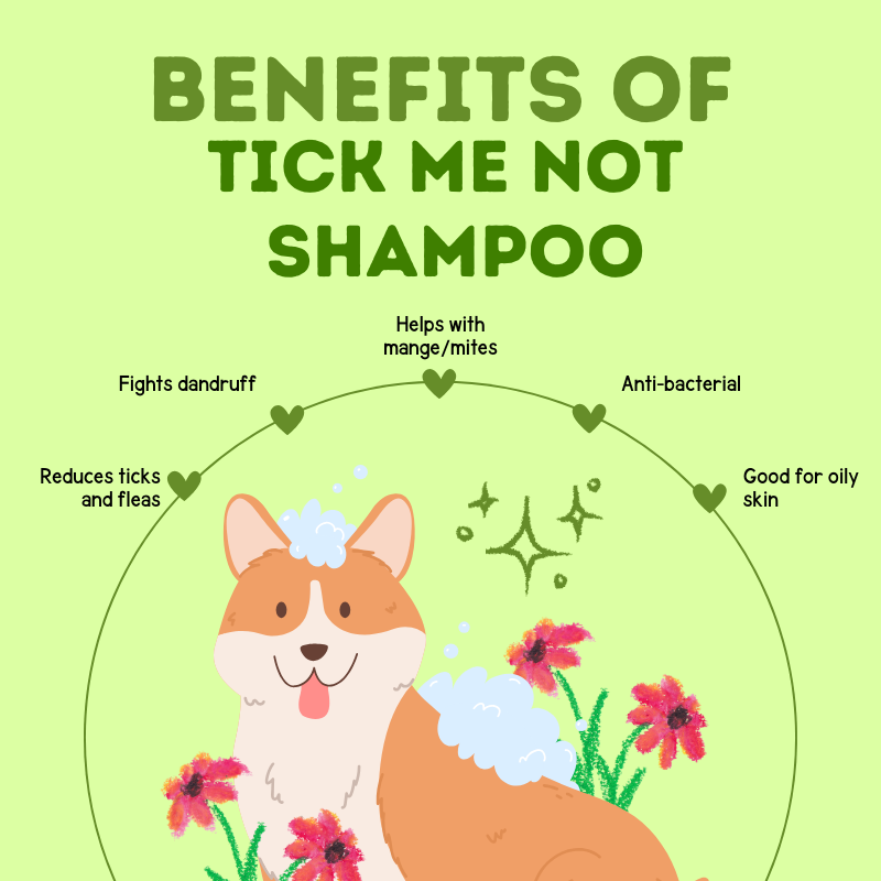 Happy Puppy Organics Tick Me Not Shampoo for Dogs