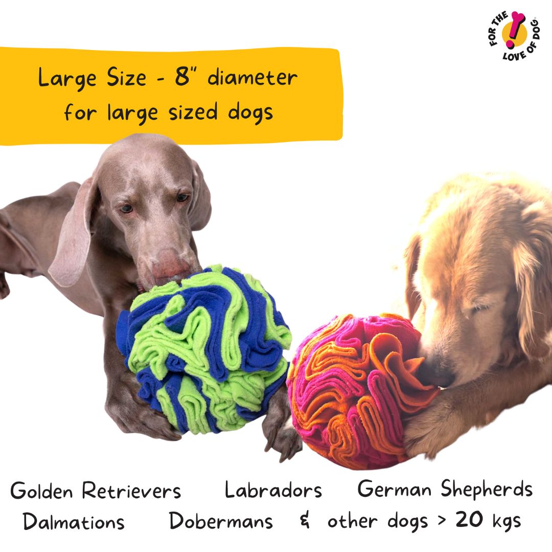 For The Love Of Dog Enrichment Toy for Dogs Sniffer Ball
