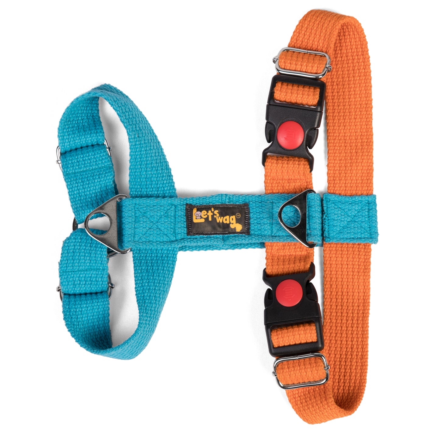 Let’s Wag H-Harness for Dogs - 1.25 inch