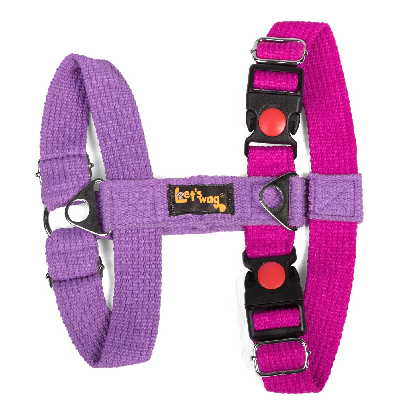 Let’s Wag H-Harness for Dogs - 1.25 inch