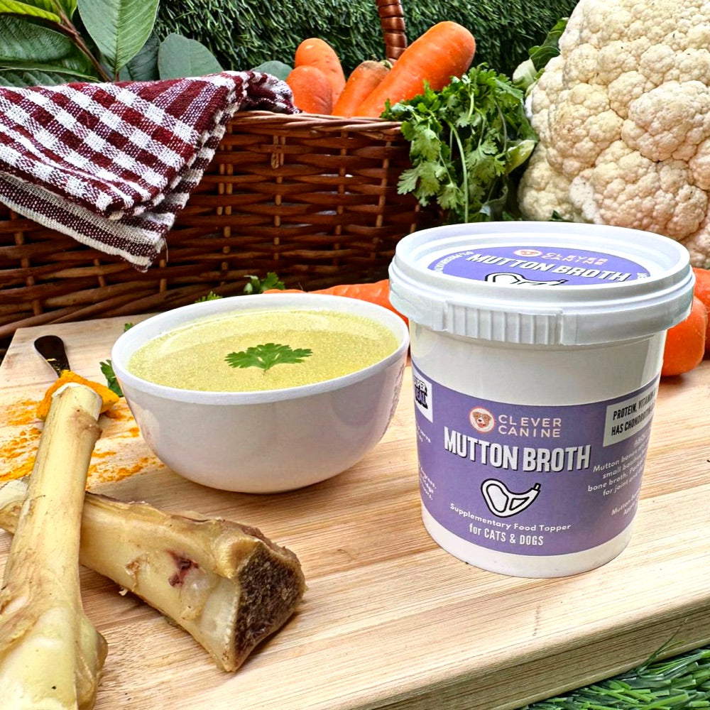 Clever Canine Mutton Bone Broth for Dogs and Cats - 125ml