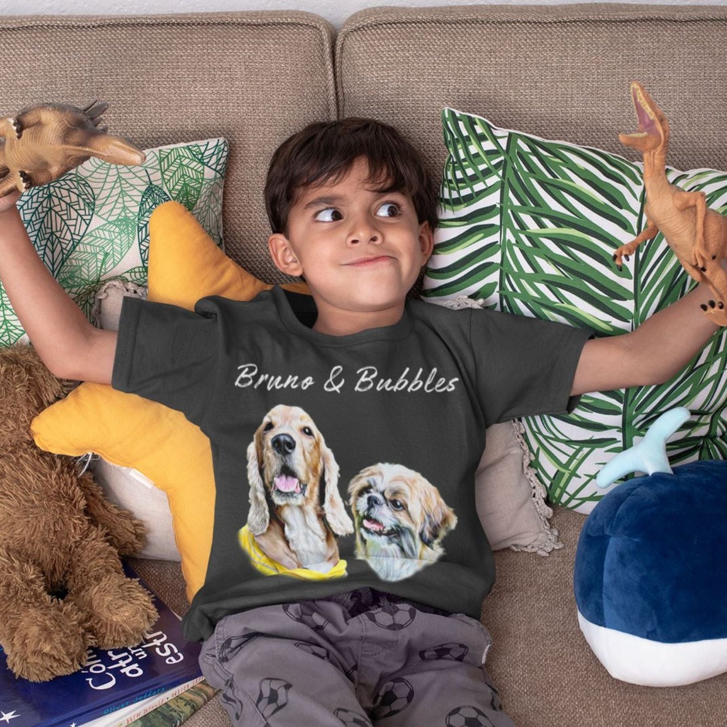 Kids Unisex Full Print Tee