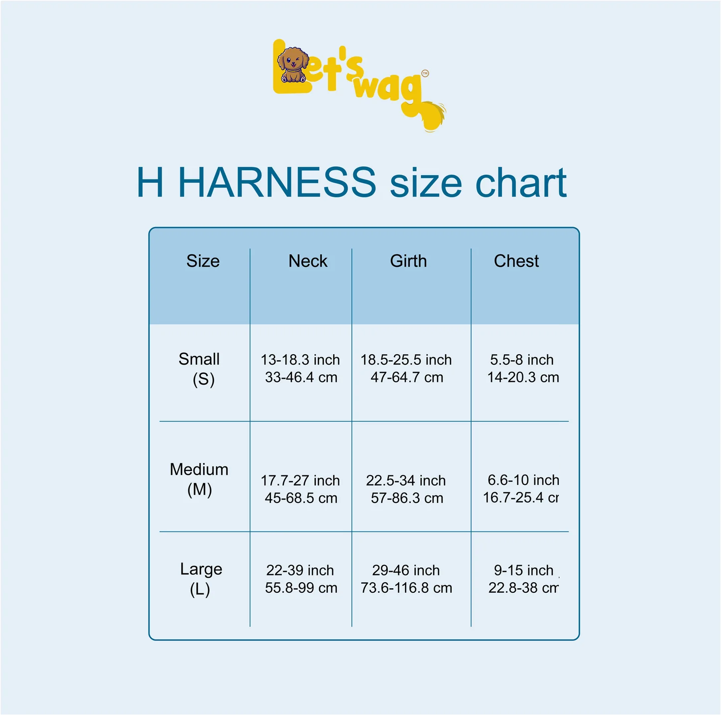 Let’s Wag H-Harness for Dogs