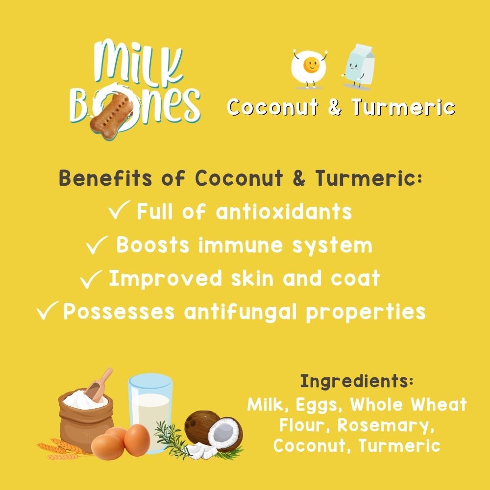 Clever Canine Milk Bones for Dogs Handcrafted Small Batch Cookies - 200g