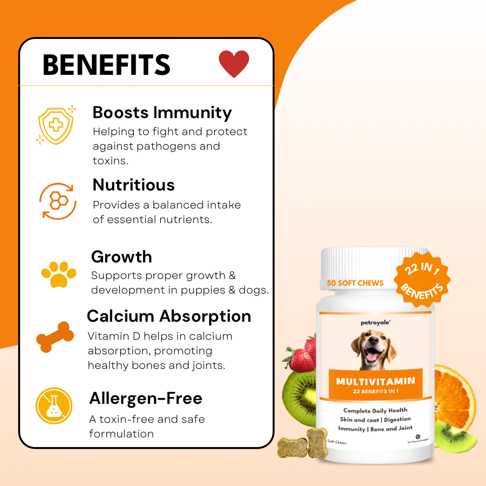 Petroyale Multivitamin Chews for Dogs