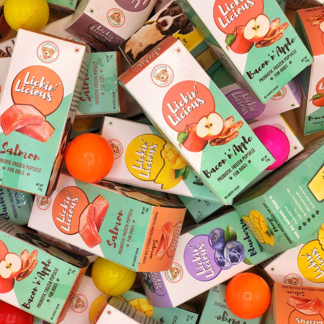 Clever Canine Frozen Yogurt for Dogs - Blueberry - Pack of 1