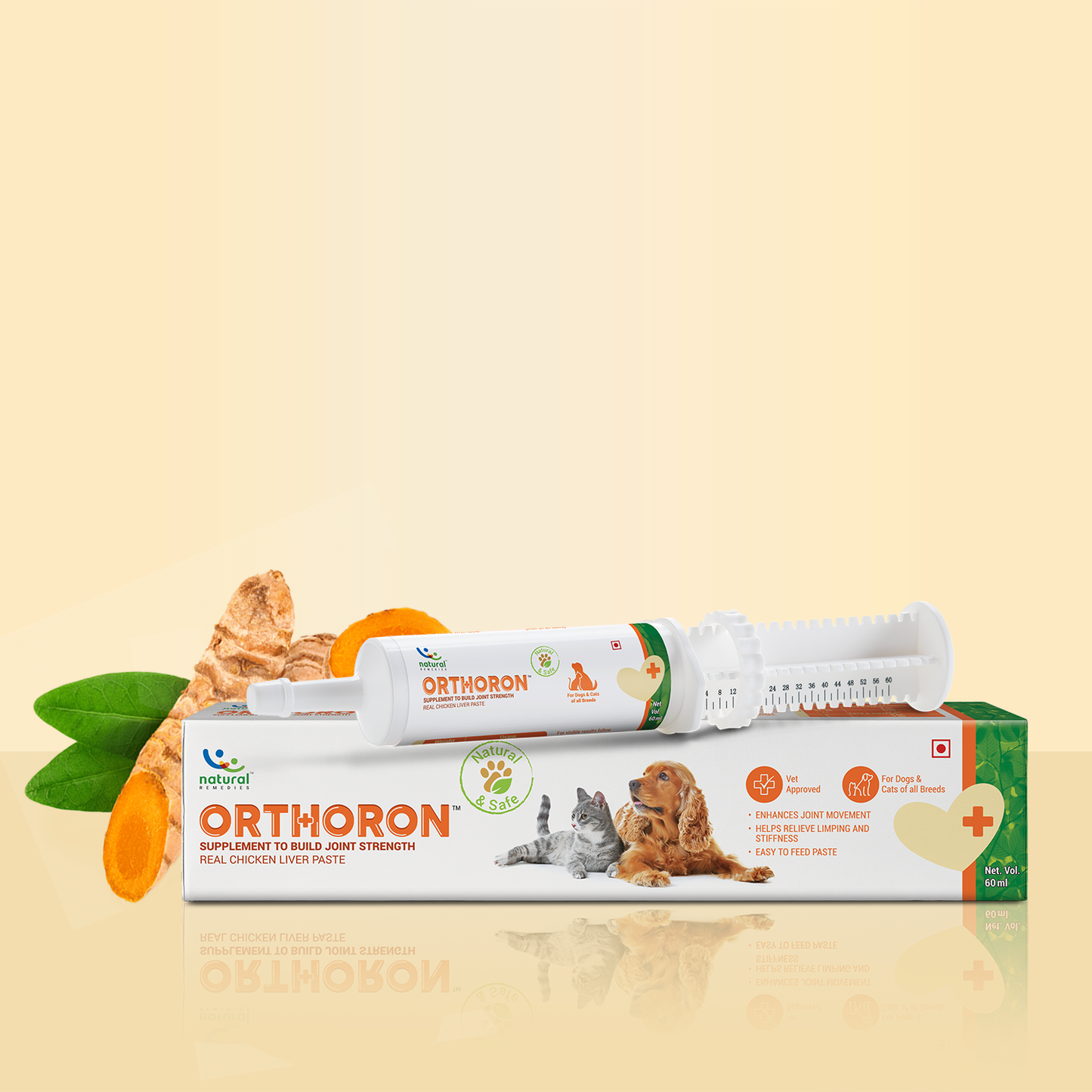 Pet Natural Remedies Orthoron - Pet Joint Supplement For Dogs and Cats