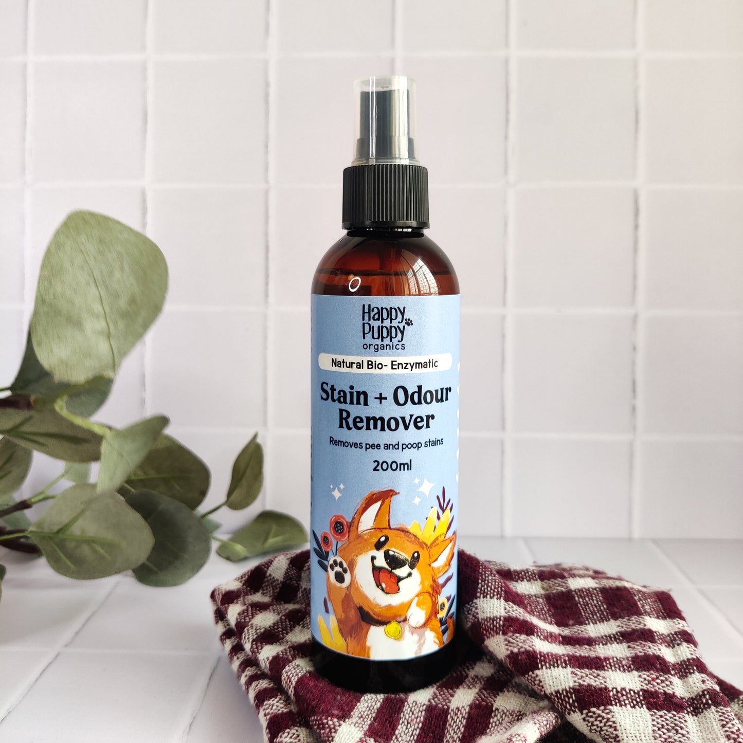 Happy Puppy Organics Natural Enzymatic Stain and Odour Destroyer - 200ml