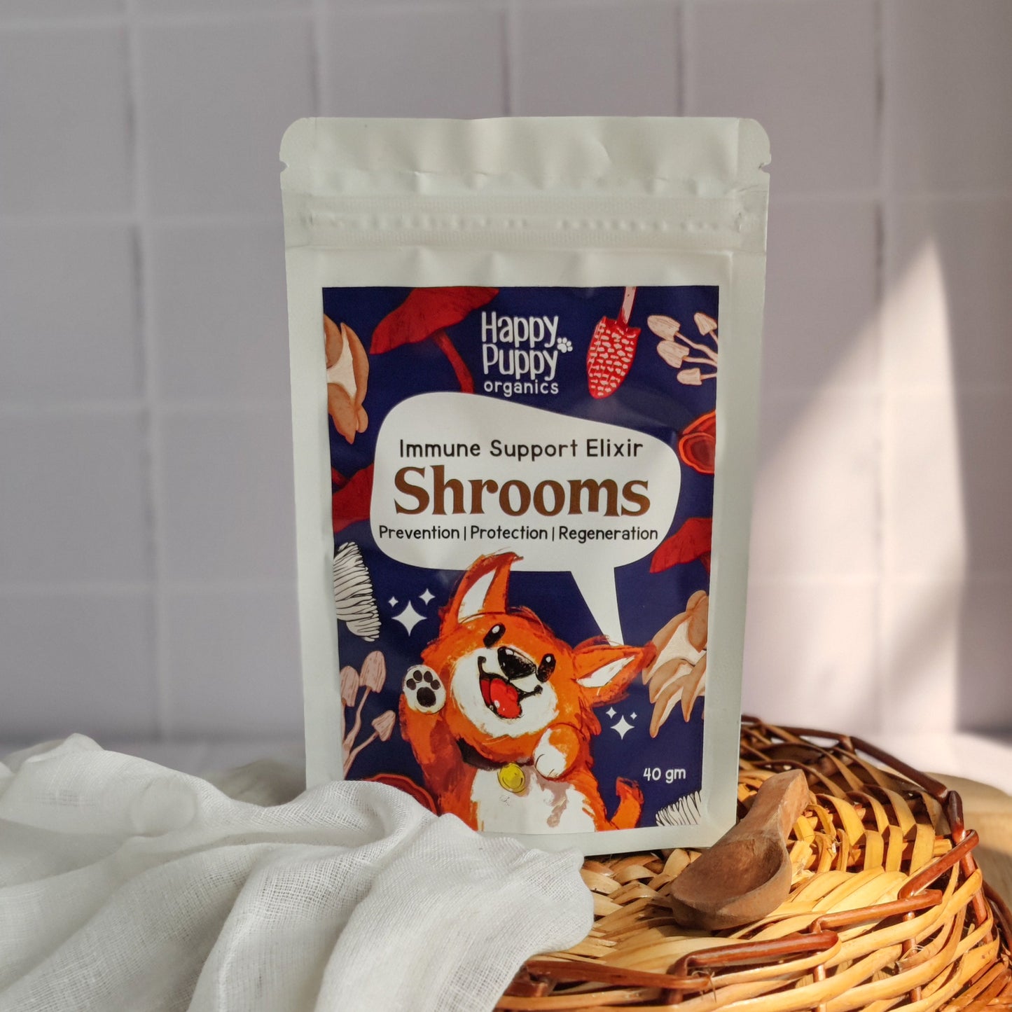 Happy Puppy Organics Shrooms Immunity Support Elixir