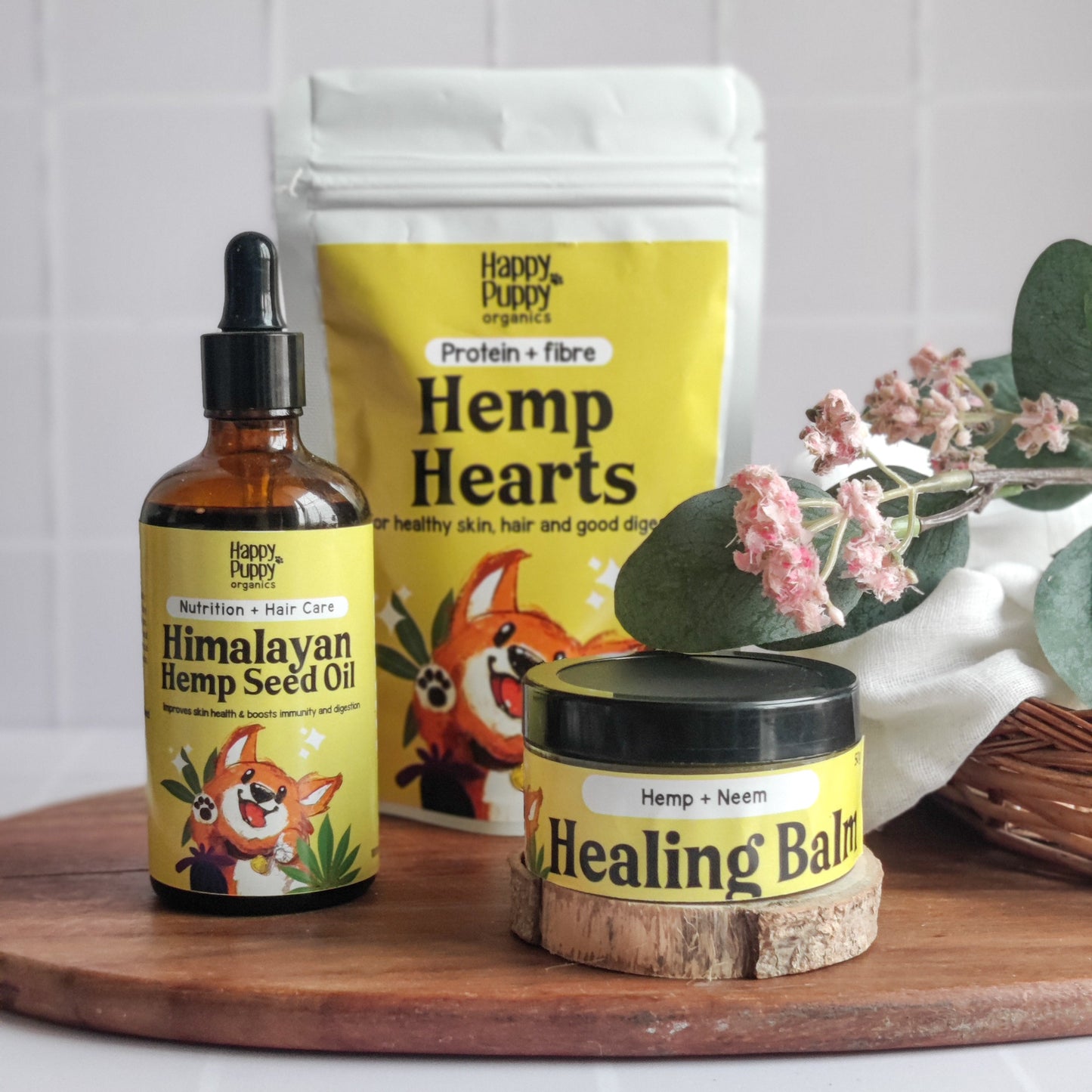 Happy Puppy Organics Happy Hemp Combo Pack for Dogs