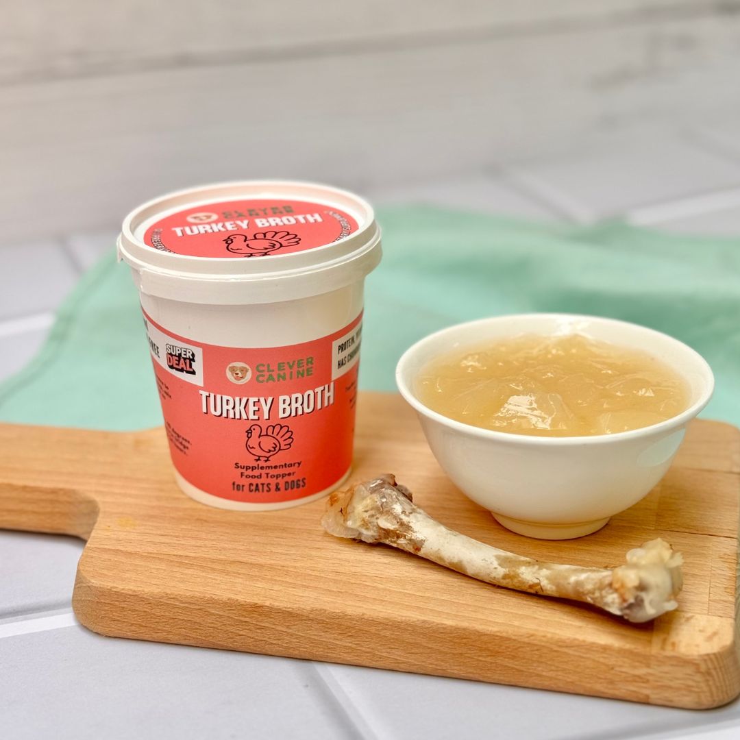 Clever Canine Turkey Broth for Dogs and Cats - 125ml