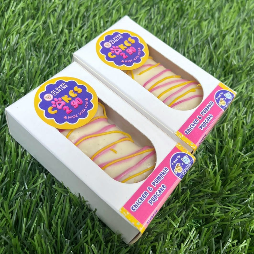 Chicken n Pumpkin Pupcake - Pack of 2