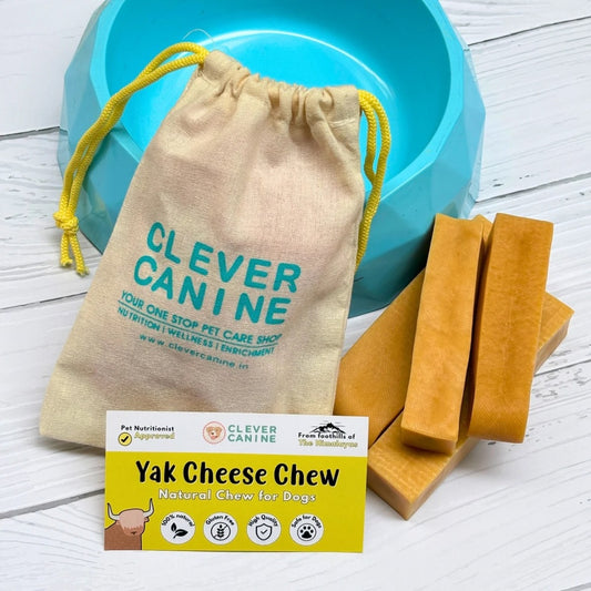Clever Canine Yak Cheese Chew for Dogs