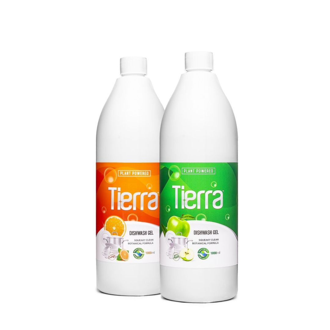 Tierra Plant Based and Pet Safe Dishwash Gel - 1L