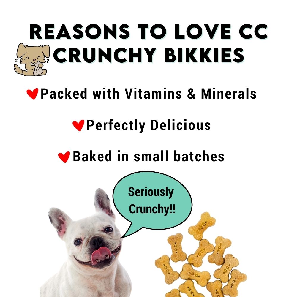 Crunchy Bikkies Dog Biscuits