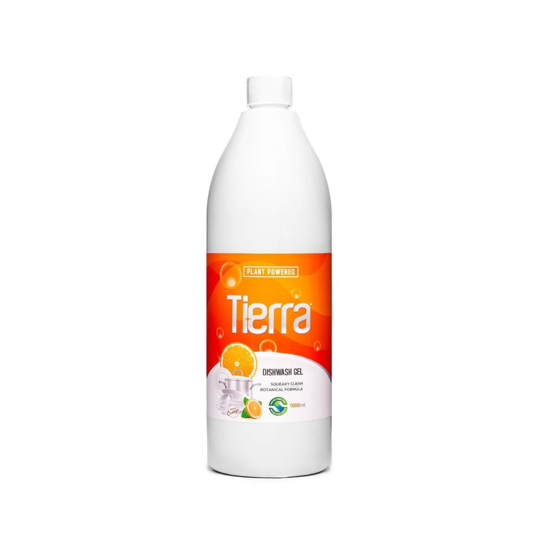 Tierra Plant Based and Pet Safe Dishwash Gel - 1L