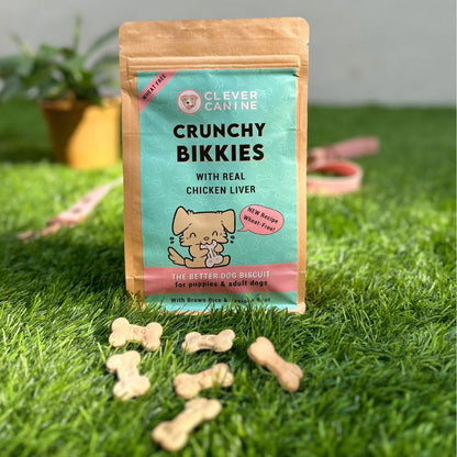 Crunchy Bikkies Wheat Free - Dog Biscuits