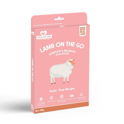 Fresh For Paws Wet Food for Dogs - Lamb On The Go