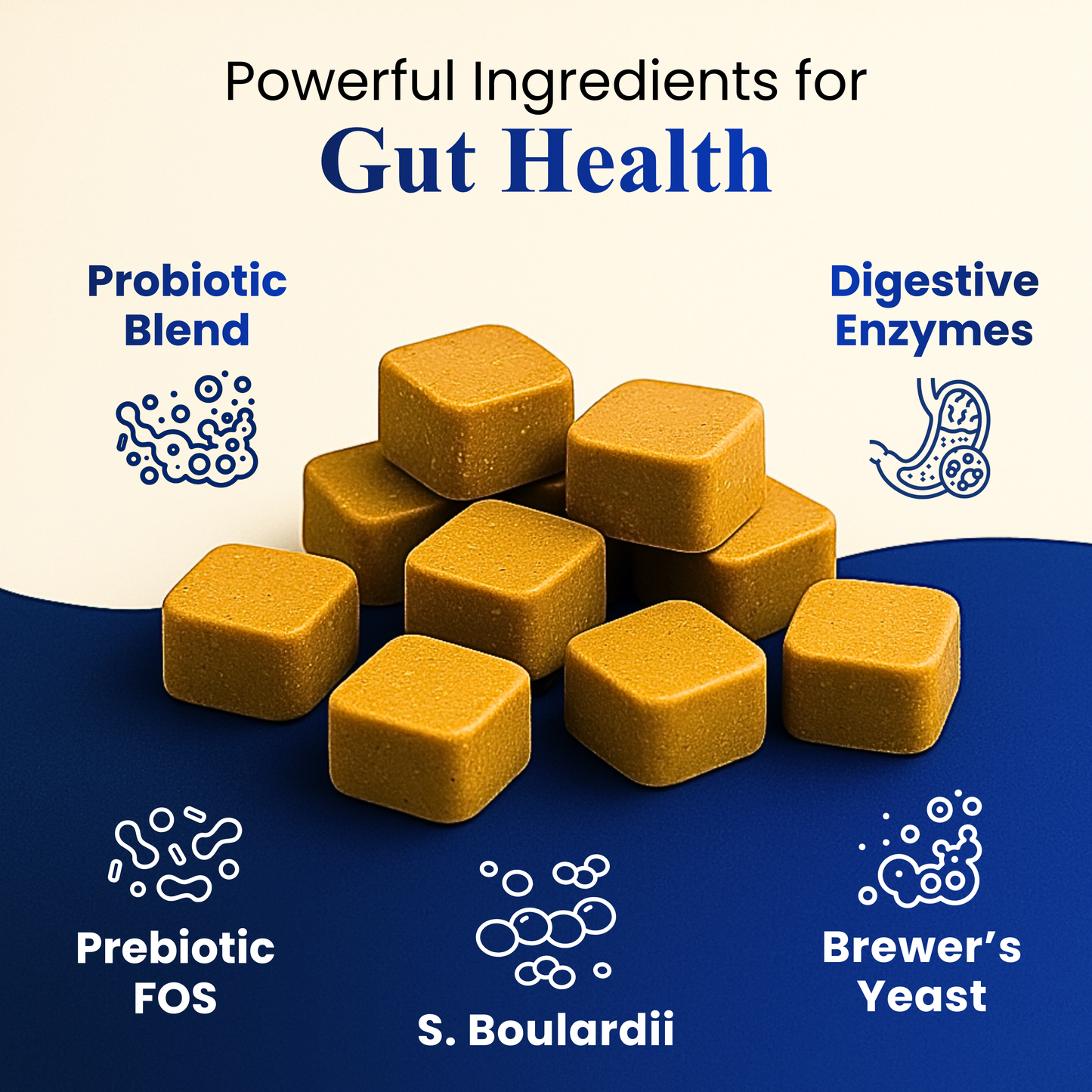 Petroyale Pre+Probiotic Soft Chews for Dogs - Complete Gastro Care