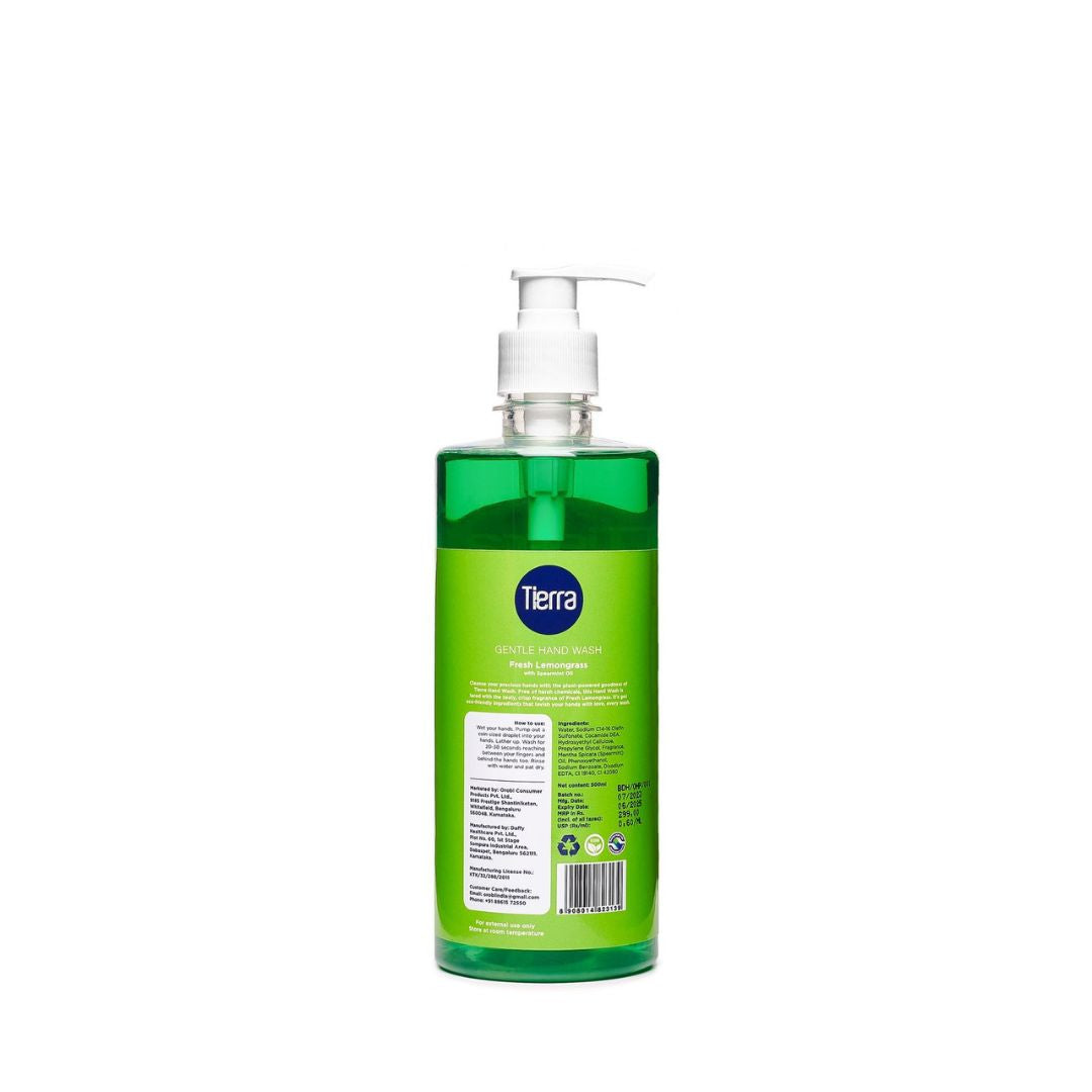 Tierra Plant Based and Pet Safe Gentle Handwash - 500ml