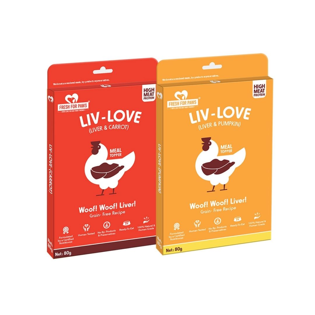 Fresh For Paws Wet Food for Dogs - Liv-Love Combo