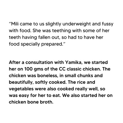 Custom Diet Chart Consultation for Adult Dogs
