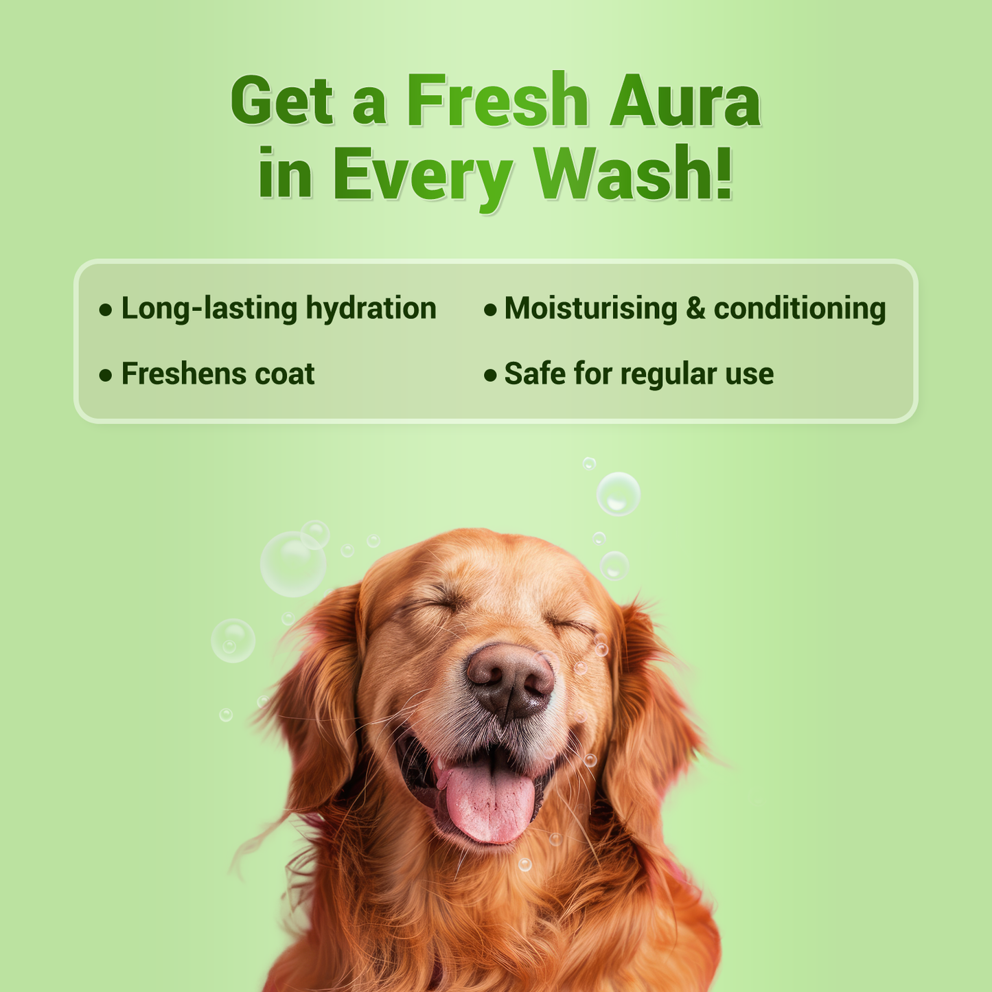 Pet Natural Remedies Auraglow Moisturizing Shampoo For Dogs and Cats