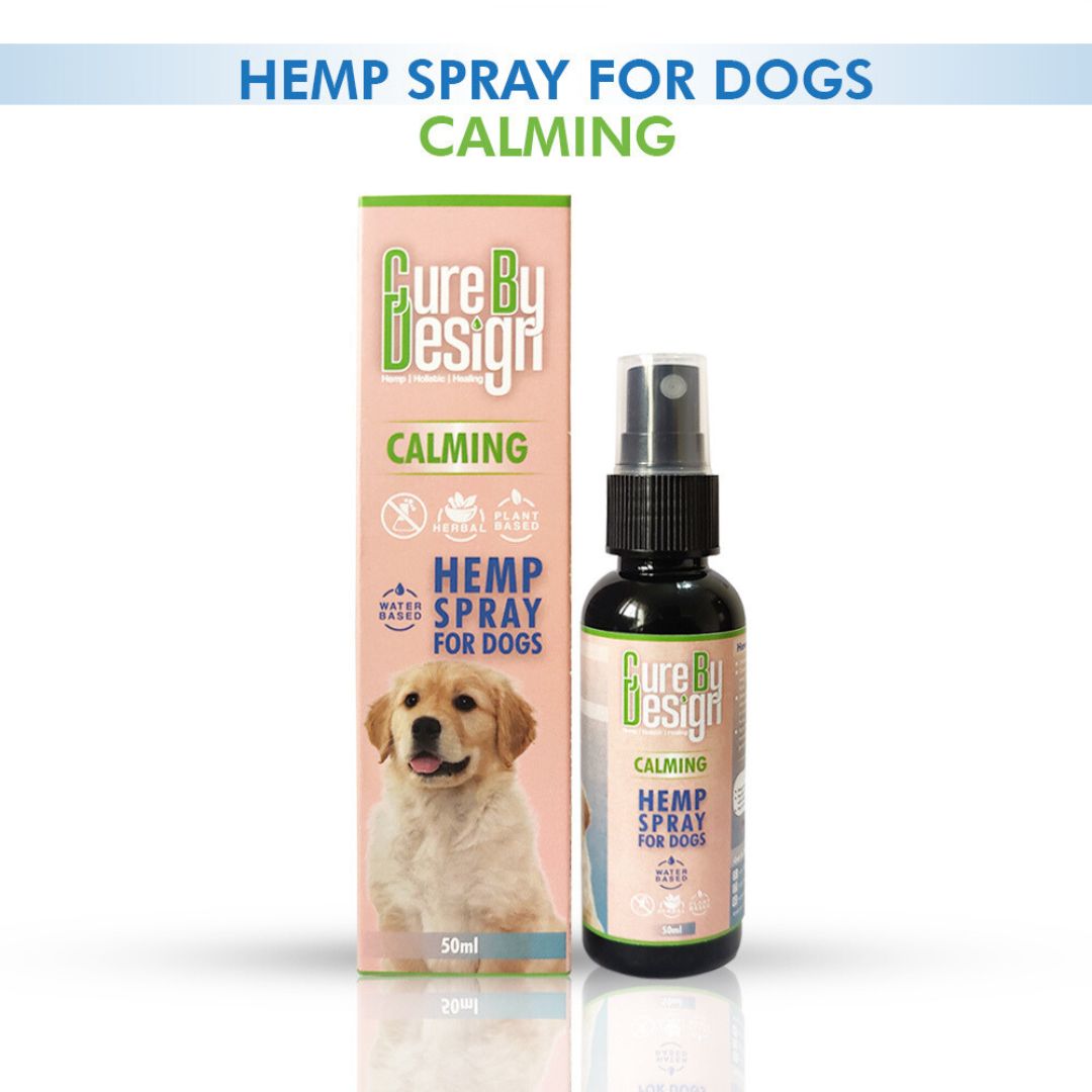 Cure By Design Hemp Spray for Dogs – Calming