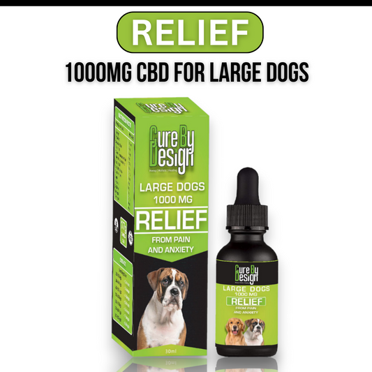 Relief 1000mg CBD for Large Dogs