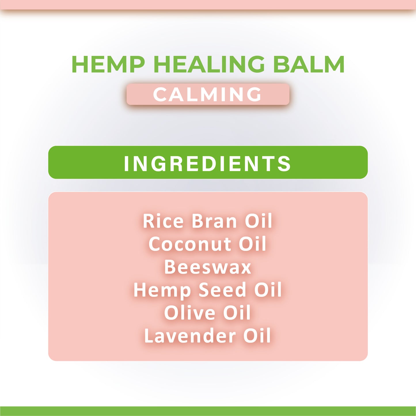 Hemp Healing Balm – Calming